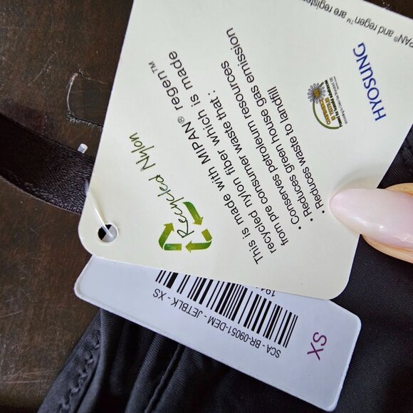 NWT Adore Me wireless bra Black front cut out sz xs - Picture 9 of 9